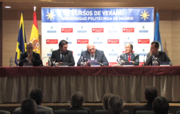Rafael Sanjurjo, Jos&eacute; Luis V&aacute;zquez, Javier Uceda, Alfredo Albaizar y Pedro Duque
